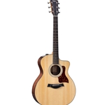 Taylor  214CE PLUS Acoustic-Electric Guitar, Sitka Spruce/Rosewood, w/ AeroCase Gig Bag